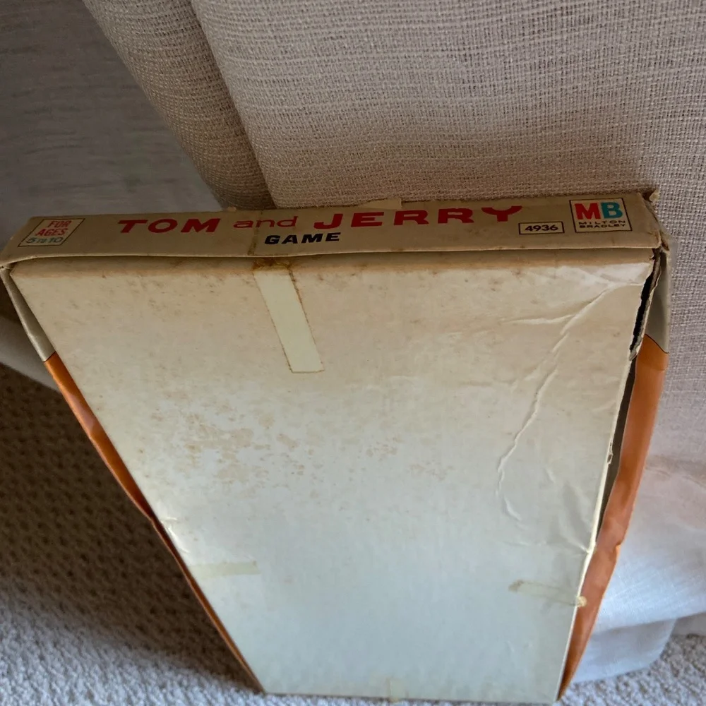 1968 Rare Vintage Tom and Jerry Board Game